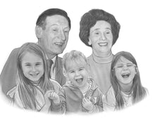 Load image into Gallery viewer, Custom Family Portrait - FREE PRINT OFFER